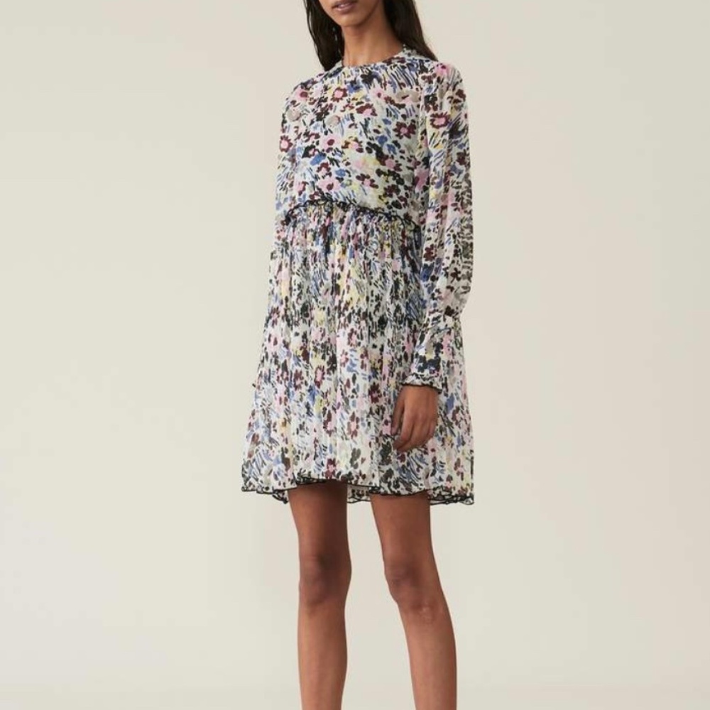 GANNI Patterned Dress
